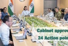 Arunachal: Cabinet approves 24 Action points a part of the "Reforms 3.0" journey