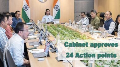 Arunachal: Cabinet approves 24 Action points a part of the "Reforms 3.0" journey