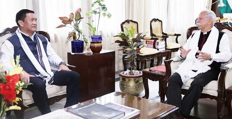 Arunachal: Chief Minister calls on the Governor