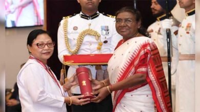 Arunachal Nursing Officer Iken Lollen Gets National Florence Nightingale Award From President Murmu