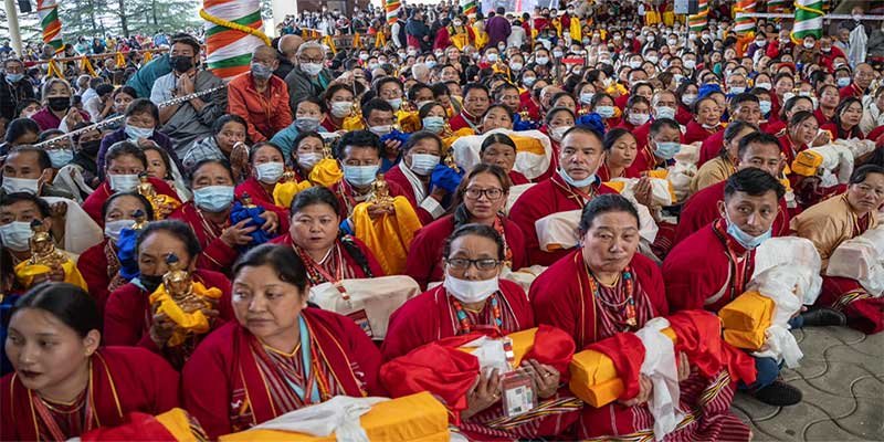 Monpa community of Arunachal Pradesh offers long-life prayers for the Dalai Lama