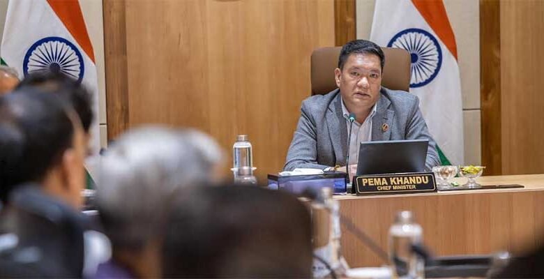 Pema Khandu reviews the status of hydropower projects in Arunachal Pradesh