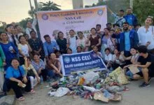 Arunachal: RGU NSS Cell organised Cleanliness Drive at Naharlagun Railway Station under Swachhata Hi Seva 2024 Campaign