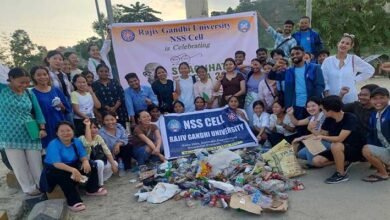 Arunachal: RGU NSS Cell organised Cleanliness Drive at Naharlagun Railway Station under Swachhata Hi Seva 2024 Campaign