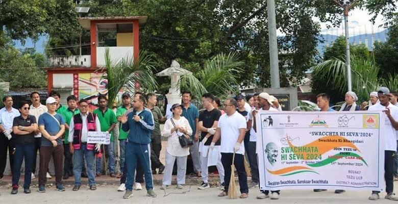 Arunachal: Swacchata hi Seva Campaign flagged at Tezu