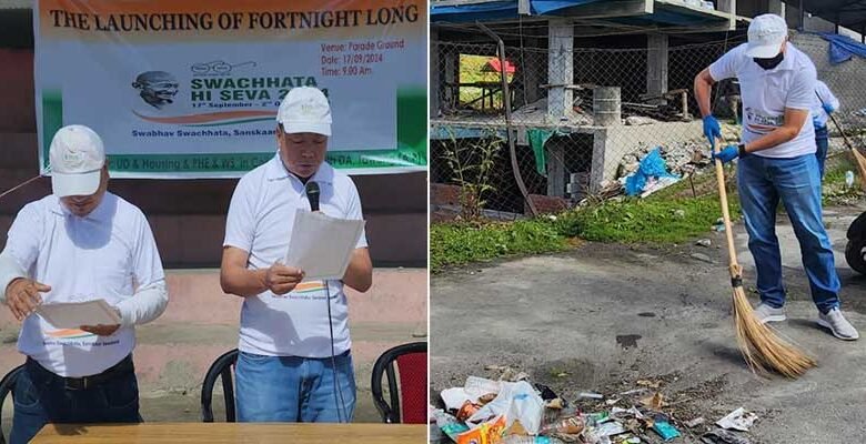 Arunachal: Swachhta Hi Seva fortnight launched in Tawang