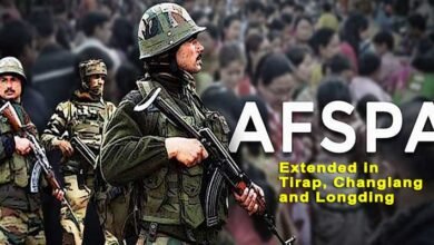 Arunachal: AFSPA extended in Tirap, Changlang and Longding districts for 6 months