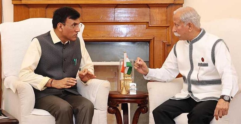 Governor meets Union Sports Minister