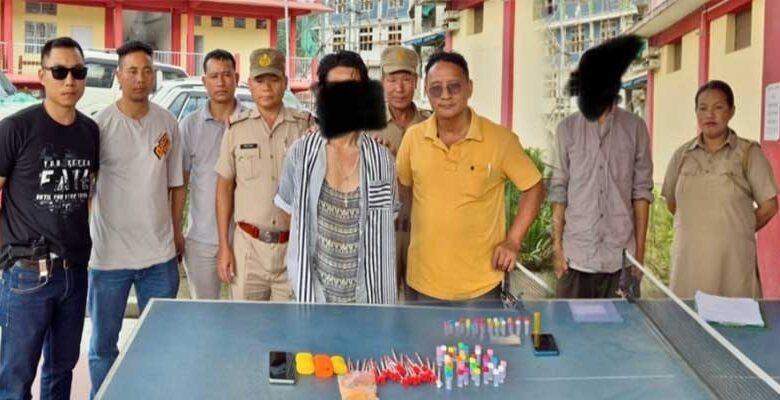 Arunachal: Two Drug Peddler held for drug peddling in Ziro