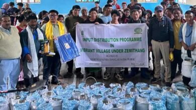  Arunachal: Interaction and input distribution program for Farmer held at Zemithang