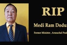 Arunachal: Former Minister Medi Ram Dodum passes away