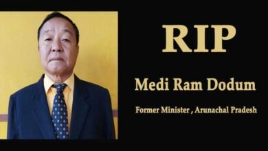 Arunachal: Former Minister Medi Ram Dodum passes away