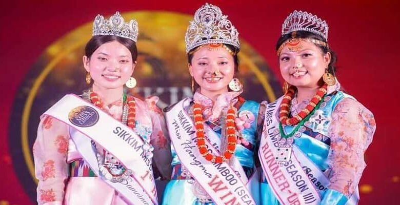Naina Subba from Arunachal crowned Sikkim Miss Limbu Season -3
