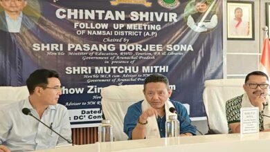 Arunachal: Sona attends chintan shivir follow up meeting in Namsai