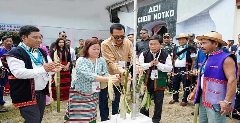 Arunachal: Dy CM Chowna Mein joins Solung Festival Celebration in Roing