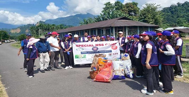 Arunachal: CHF organised NSS Camp at Mebo Village