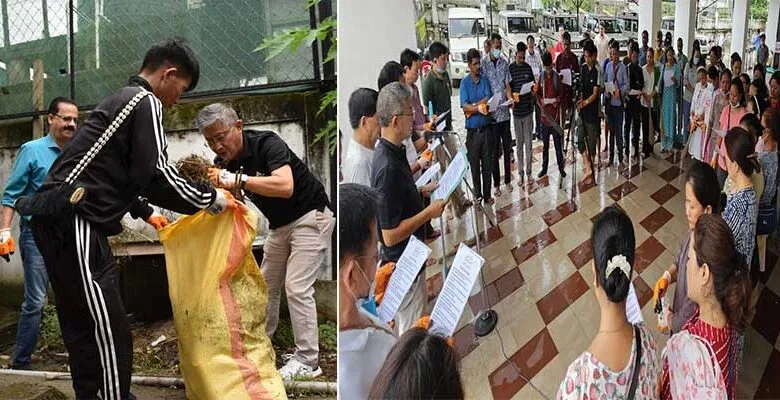 Arunachal: DIPR organise cleanliness drive to mark Swachh Bharat Abhiyan