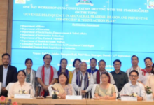 Workshop held on 'Juvenile delinquency in Arunachal Pradesh'