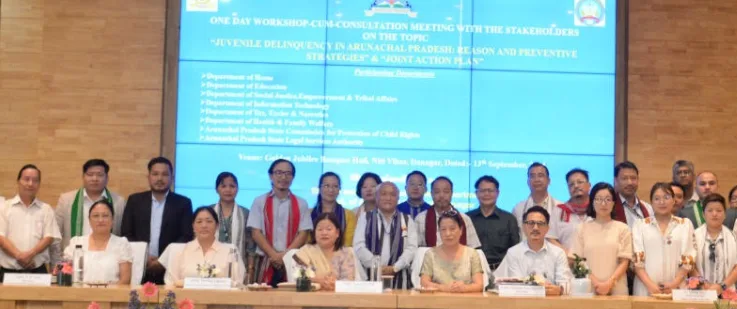Workshop held on 'Juvenile delinquency in Arunachal Pradesh'