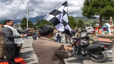 Arunachal: Pema Khandu flags off ‘Soul of India’ ride from War Memorial in Tawang