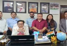 Arunachal: AEDMA, APMWS team meets with IPR minister