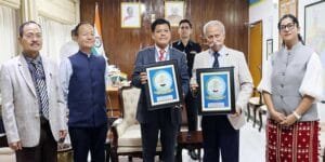 Arunachal Governor unveils the new APPSC Logo