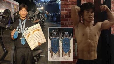 Arunachal: Chow Rajing Mungyak of Namsai Wins Gold and Bronze in National Powerlifting Championship