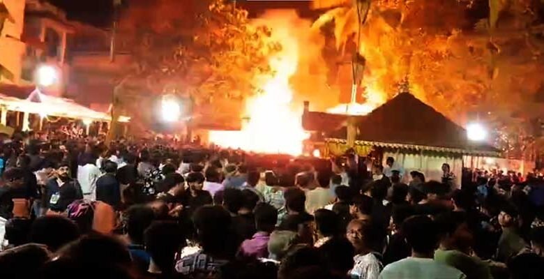 Kerala Temple Fire: 150 people were injured, including eight seriously