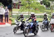 Arunachal: Governor flags off Naval Motorcycle Expedition Team