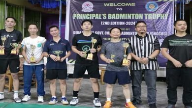 Arunachal: DNGC Hosts 2nd Edition of the Principal’s Badminton Trophy 2024