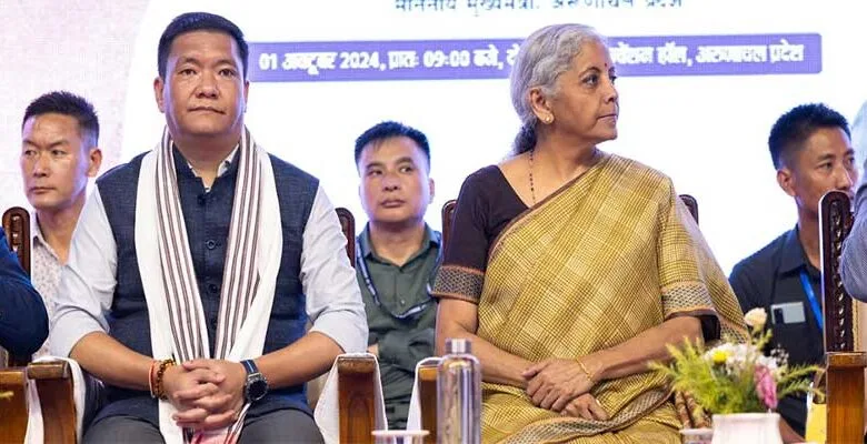 Nirmala Sitharaman tells Arunachal Pradesh govt to adopt cluster development approach