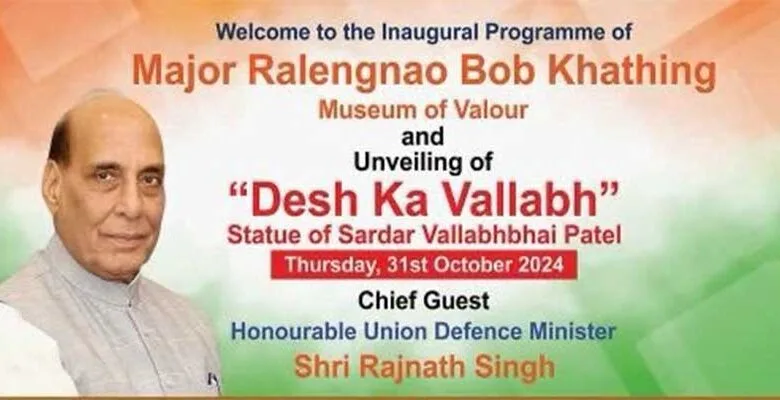 Arunachal: Defence Minister Rajnath Singh to inaugurate Museum of Valour, Sardar Patel statue in Tawang