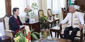 US Consul General calls on the Governor of Arunachal Pradesh