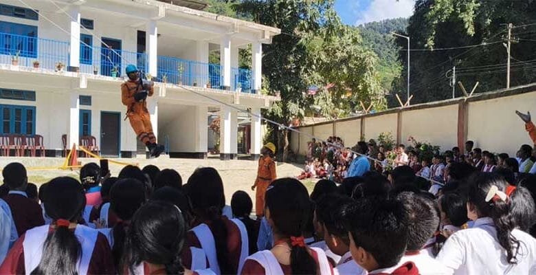 Arunachal: Earthquake Mock Exercise Conducted in Seppa