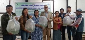 Arunachal: Training-cum-demonstration on Scientific Freshwater Aquaculture held at Kanubari