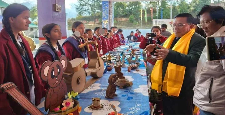 Arunachal: Science, Maths and Arts Exhibition held at PM Shri School JNV Tawang
