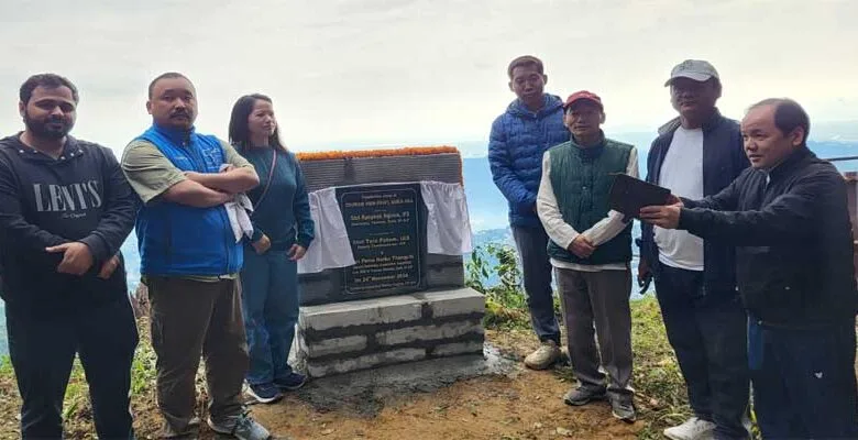 Arunachal: Secretary Tourism Lays the Foundation Stone of Tourism View Point at Dariya Hill