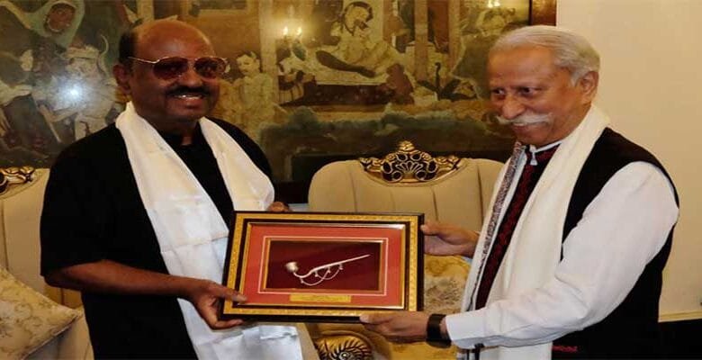 Arunachal Governor meets West Bengal Governor