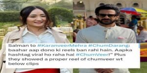 The story of ‘Chumveer’ in Bigg Boss 18 show; Watch Video