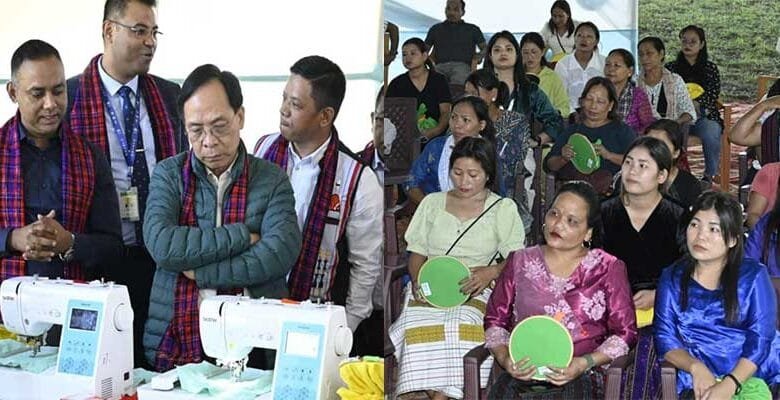 Arunachal: SIDBI Grants 6 Computerized Embroidery Machines to weavers