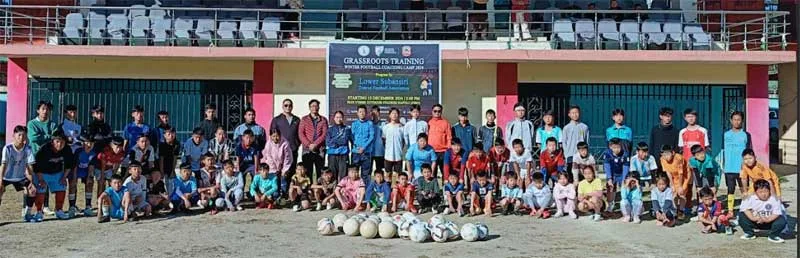 Arunachal: Week long Winter Football Coaching Camp begins at Ziro