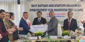 Arunachal: Agri Startup Grant of Rs 48.80 Lakhs disbursed to 14 Agri Startups