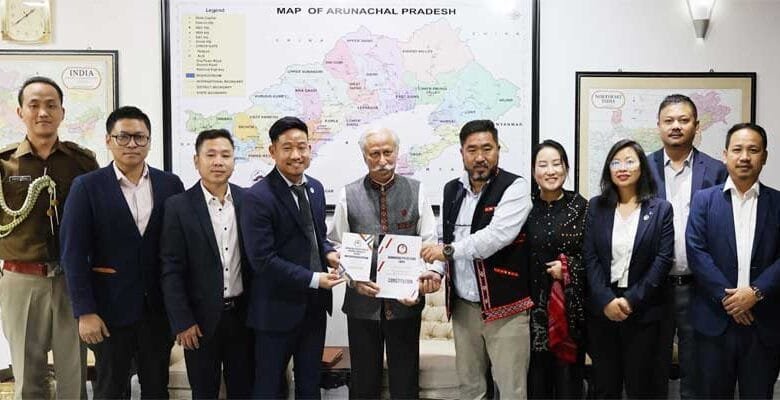 Arunachal: State Press fraternity calls on the Governor