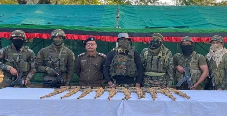 Arunachal: Security forces recover huge cache of weapons from Namdapha National Park