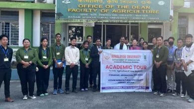 Himalayan University conducted a Study tour to AAU, Jorhat