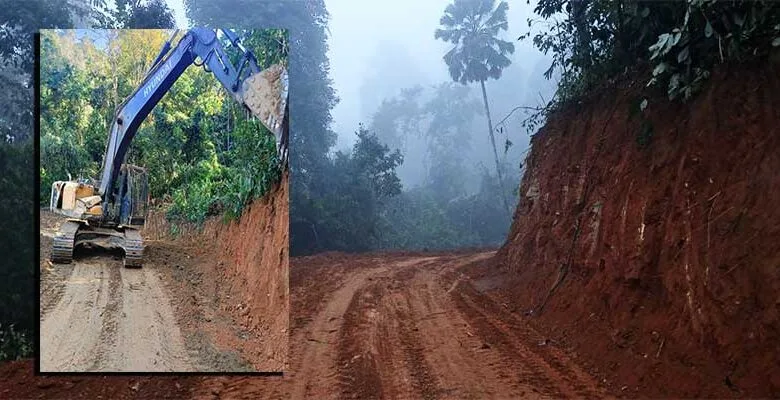 Arunachal: NBK joys over starting of road construction from Nugong Bridge to Rasing village