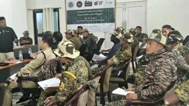 Arunachal: Training program on Human-Wildlife Conflict Mitigation held at Bhalukpong