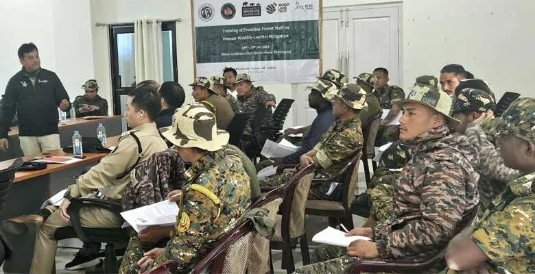 Arunachal: Training program on Human-Wildlife Conflict Mitigation held at Bhalukpong