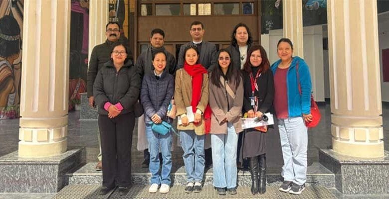 Arunachal: ASF meeting with Saint Claret College Ziro