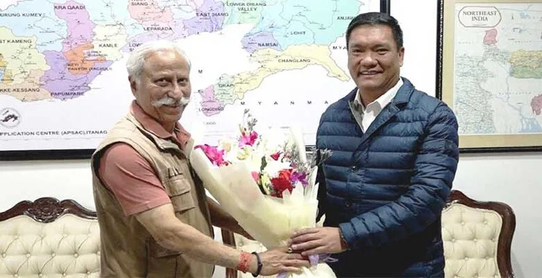 Arunachal Governor, Chief Minister exchange New Year greetings